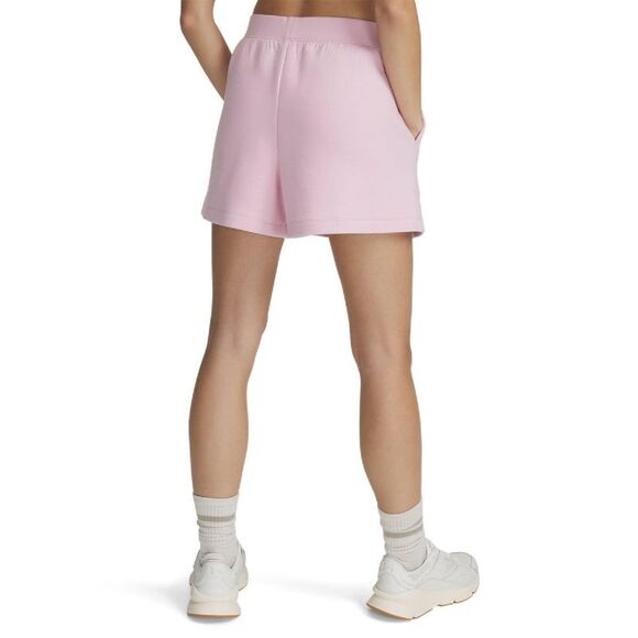 Under Armour Womens/Ladies Unstoppable Fleece Shorts / Pink